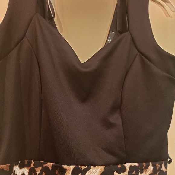 Papaya Animal Print pencil dress - Picture 6 of 7